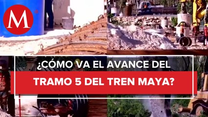 Aun año de la inauguración del Tren Maya, pese a las quejas la construcción sigue