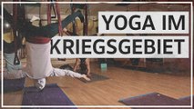 Sonnengruß für mentale Gesundheit im Kriegsgebiet: 