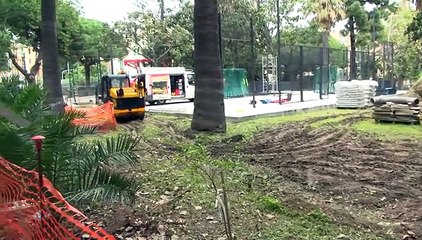 A VILLA DANTE ARRIVANO I MATERIALI