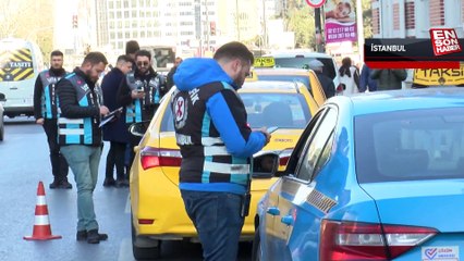 Şişli'deki denetimde korsan taksi trafikten menedildi