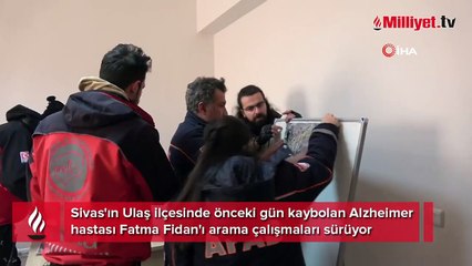 Kayıp Alzheimer hastası kadını komandolar da arıyor