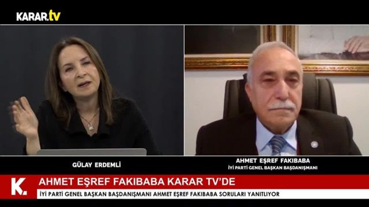 İyi Partili Fakıbaba: "Partide Bir Yozlaşma Gördüğümde, Kibirlenme Başladığında İlk Terk Edecek Olan Ahmet Eşref Fakıbaba'dır"