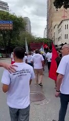 Metroviários protestam em BH
