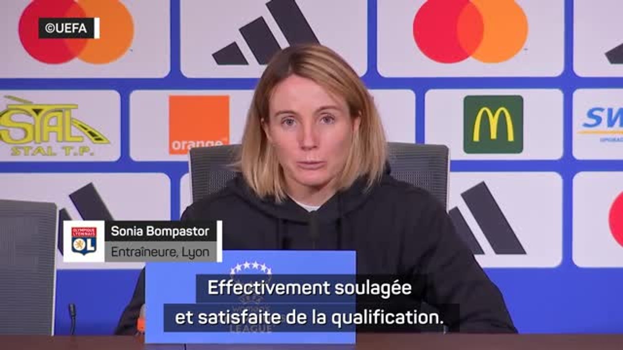 Lyon - Bompastor : "Soulagée et satisfaite de l...