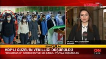 HDP'li Semra Güzel'in vekilliği düşürüldü