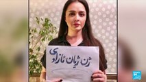 Iran  au nom des femmes la star de cinéma Taraneh Alidoosti s'affranchit de son voile