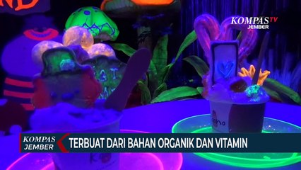 Viral! Es Krim Bisa Menyala dalam Gelap, Rasanya Bikin Nagih!