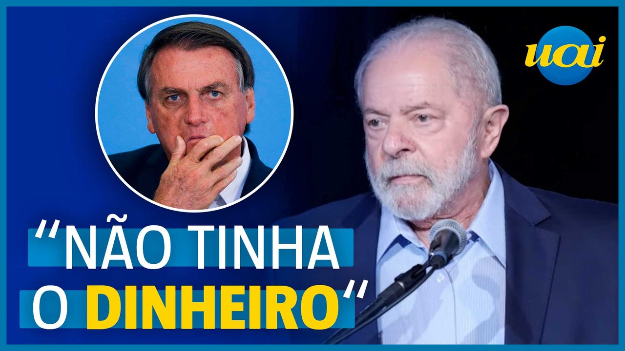 Lula sobre PEC: 'Cobrir a irresponsabilidade' de Bolsonaro
