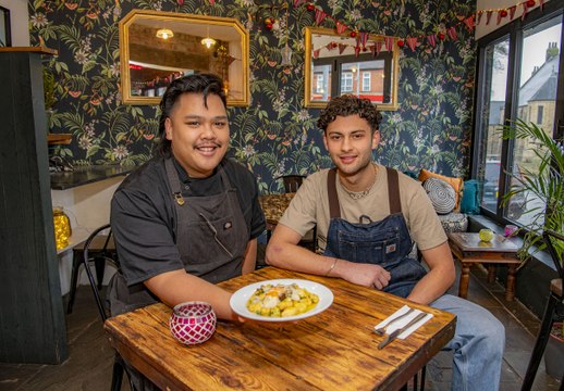 Chef of the week: Nicko and Cameron, head chefs of popular street food business Dijon Boys. They now have a permanent restaurant at Number 8 Cocktails in Meanwood.