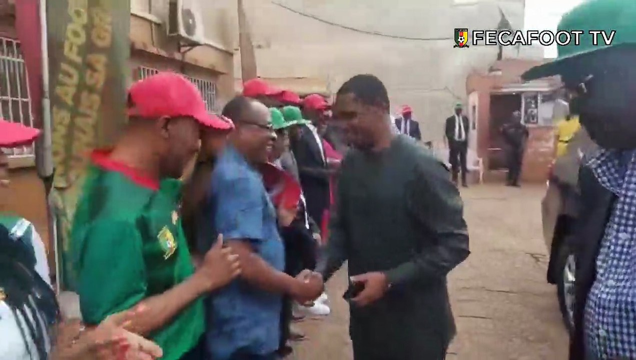 Samuel Eto'o, le Président de la FECAFOOT, est de retour du Qatar