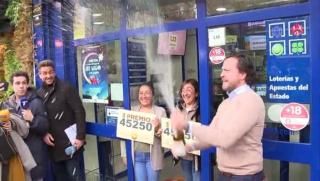 Lluvia de millones por toda España con los grandes premios de la lotería de Navidad