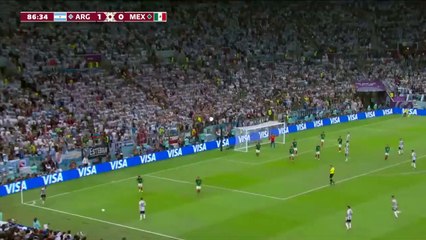 Gol de Enzo Fernández ante México