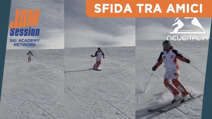 Sfida tra amici - il corto raggio - Corso di sci Avanzato