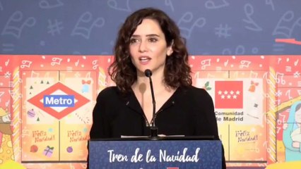 Ayuso sobre el CIS : «La Lotería reparte ilusiones entre los españoles y Tezanos, entre la izquierda»