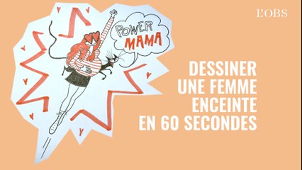 La naissance en BD : Lucile Gomez vous apprend à dessiner une femme enceinte