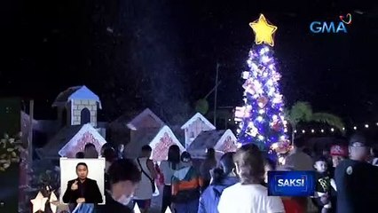 Abangan: mala-winter wonderland na Christmas pasyalan | Saksi
