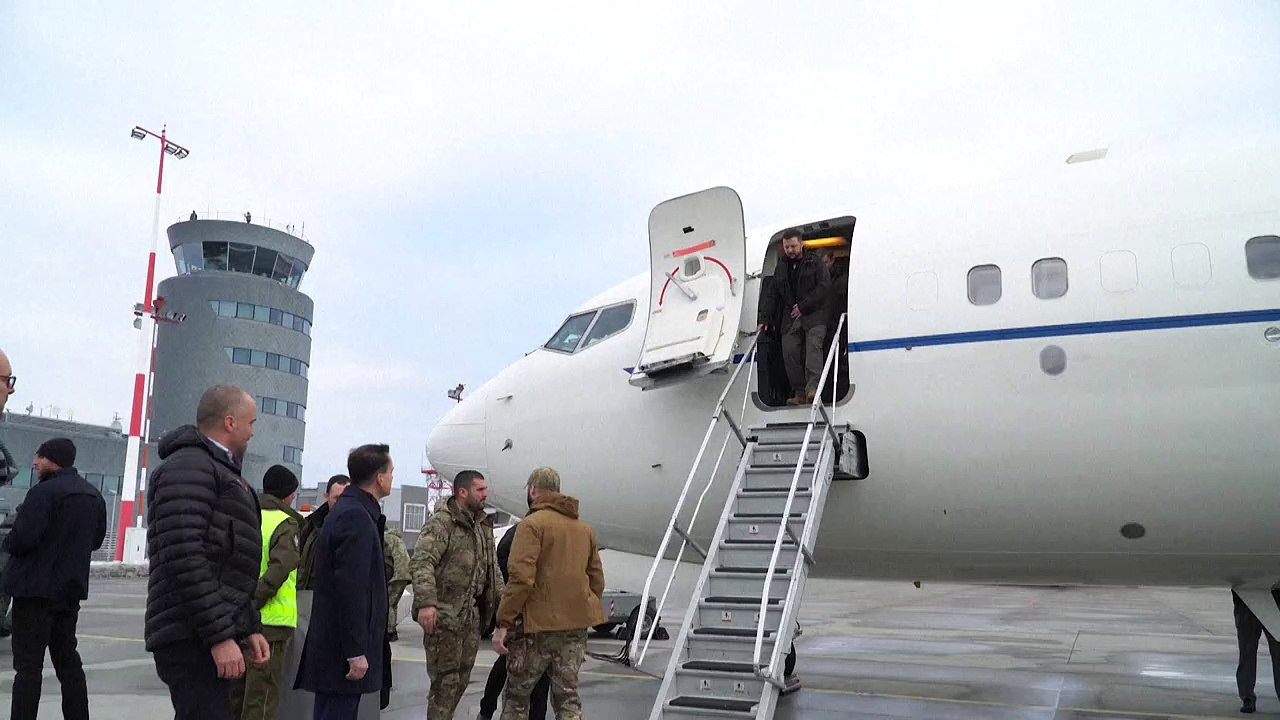 Selenskyj legt Zwischenstopp in Polen ein