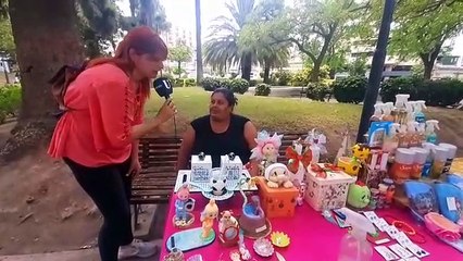 Emprendedoras de la Feria de 25 de Mayo