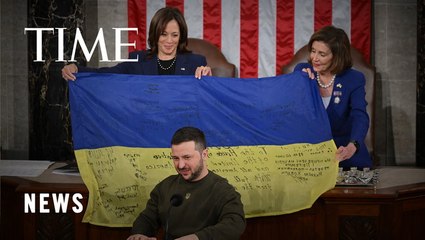 Zelensky to Congress: Against All Odds Ukraine Still Stands