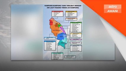Air Pasang Besar | 44 kampung di Terengganu berisiko banjir