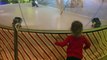 Little Girl Imitates Ballerina