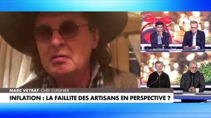 Marc Veyrat sur l'inflation : «Nous sommes en pleine difficulté, j'ai bon nombre de copains qui déposent le bilan»