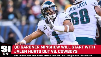 Jalen Hurts Not Expected To Play in Cowboys Matchup