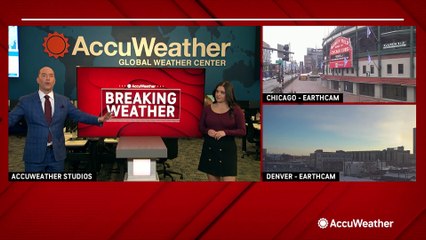 Record 1-hour temperature drop in Denver