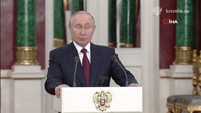 Putin: (Rusya-Ukrayna Savaşı) Petroit hava savunma sistemleri sadece çatışmanın uzamasına neden olacak Amacımız askeri çatışmanın çarkını döndürmek...