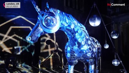 Festive lights brighten tourist destinations across the world