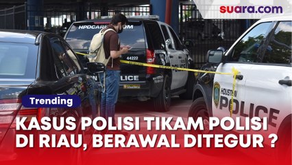 Kronologi Lengkap Kasus Polisi Tikam Polisi di Riau, Berawal dari Ditegur Tak Ikut Apel