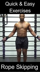 Quick & Easy Exercises - Rope Skipping