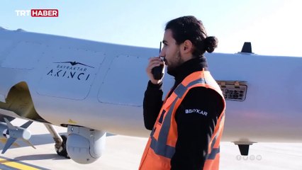 Akıncı'dan ateşlenen Gökçe, hedefi başarıyla vurdu