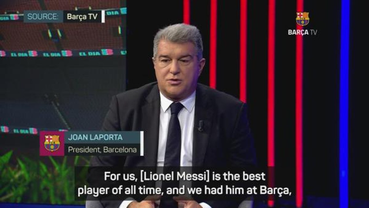 Laporta dreaming of a Barca return for Messi