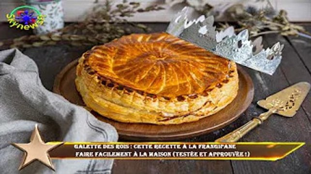 Galette des rois : cette recette à la frangipane faire facilement à la maison (testée et approuvée