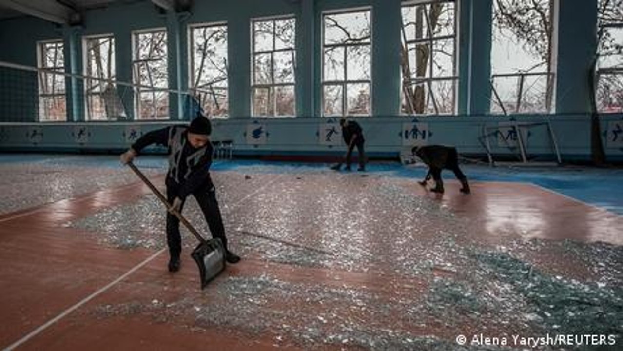 Bewohner von Kramatorsk trotzen der Zerstörung