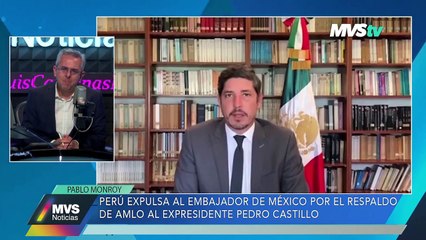 Download Video: Pablo Monroy, embajador de México en Perú- Entrevista MVS Noticias 22 dic 2022