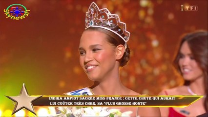 Indira Ampiot sacrée Miss France : cette chute qui aurait  lui coûter très cher, sa "plus grosse hon