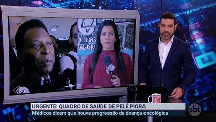 Pelé apresenta  progressão da doença  e vai passar o Natal no hospital
