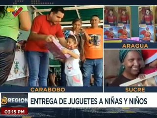 Carabobo | Más de 20 mil juguetes son distribuidos para niños y niñas del mcpio. San Joaquín​