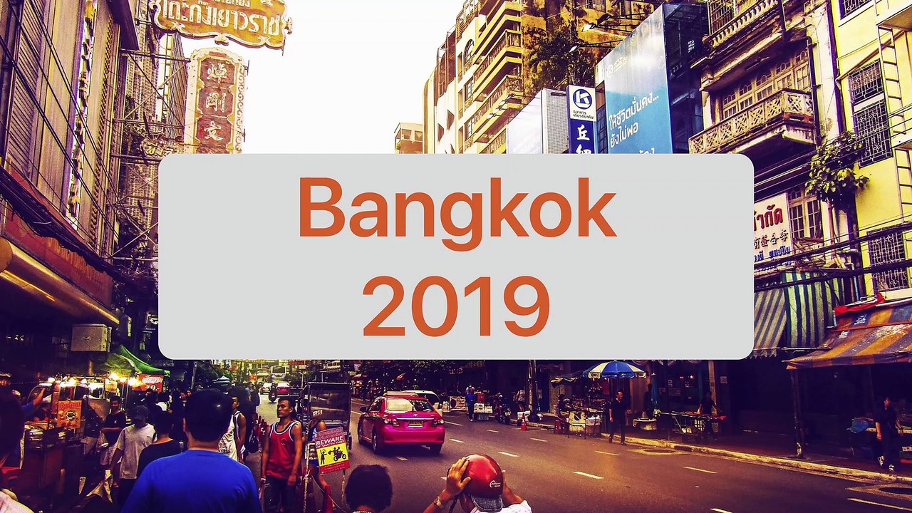 Bangkok 4k - Reise in die Hauptstadt von Thailand