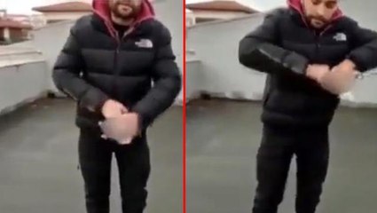 Güvercinin başını koparan cani o anları sosyal medyadan yayınladı