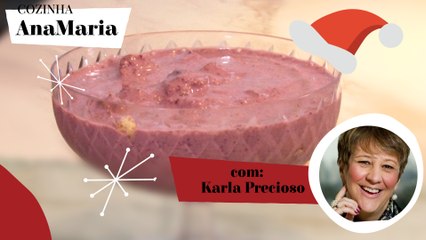 SOBREMESA DE PANETONE COM CREMINHO PARA O NATAL