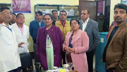 दो दिवसीय निरीक्षण के लिए सूरतगढ़ पहुंची राज्य स्तरीय टीम