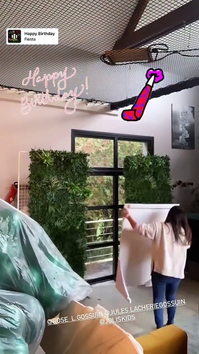 Élodie Gossuin prépare l'anniversaire de ses jumeaux.