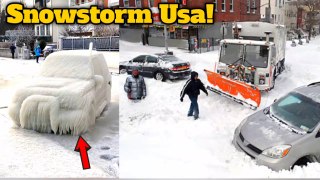 INCREDIBLE PHOTOS OF WINTER STORM 2022: Arctic Blast & Snowstorm In The US!
