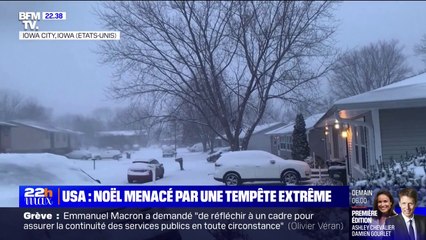 Froid glacial et fortes perturbations aux Etats-Unis en raison d'une puissante tempête