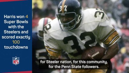 Steelers coach Tomlin pays tribute to 'grace and class' of Franco Harris