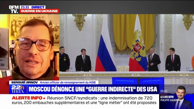 Sergueï Jirnov, ancien officier du KGB: La vraie guerre que la Russie mène c'est contre l'Otan