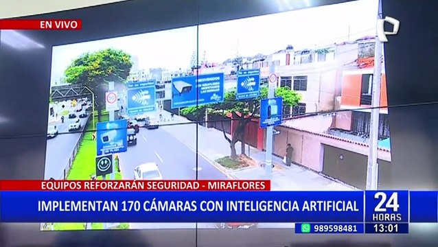 Miraflores: municipio implementa cámaras con inteligencia artificial